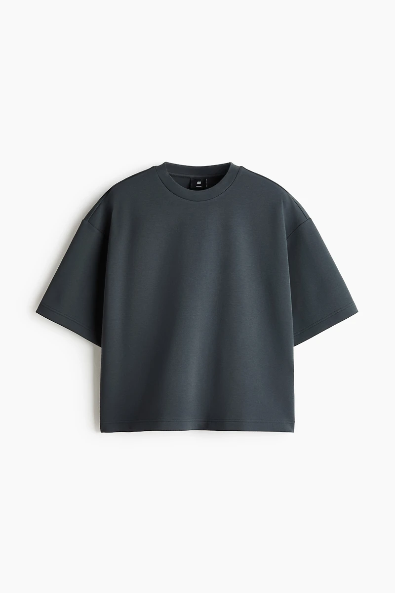 Oversized-Fit Scuba T-Shirt