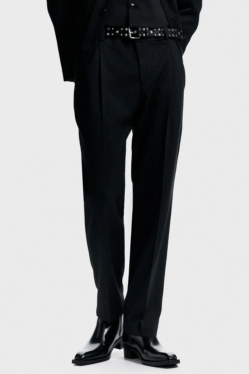 Regular-Fit Suit Pants