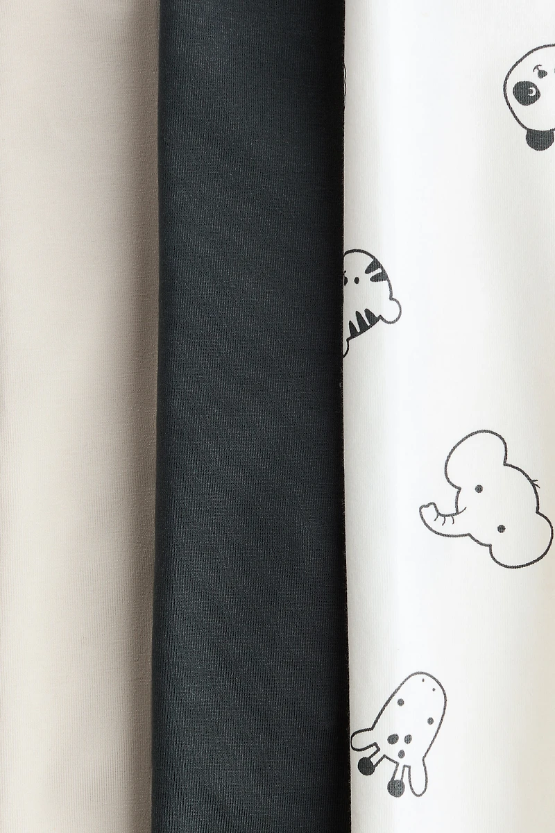 3-pack Cotton Jersey Leggings