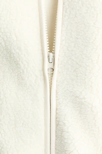 Loose-Fit Teddy Fleece Sports Vest