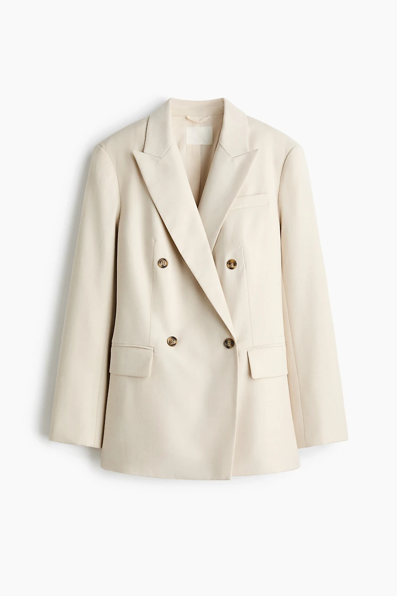 Veston à fermeture croisée