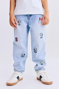 Regular-Fit Printed Jeans