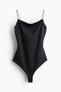 Thong Bodysuit with Shoulder Straps