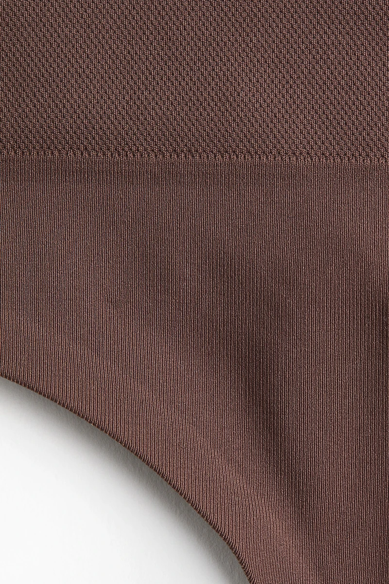 2-Pack Seamless Light Shape Thong Briefs