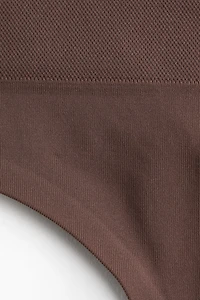 2-Pack Seamless Light Shape Thong Briefs