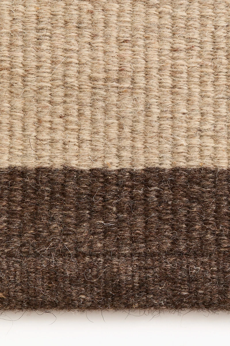 Tapis de couloir en laine mélangée