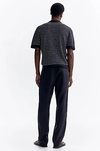 Regular-Fit Linen Pants
