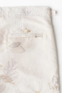 Short de bain à motif