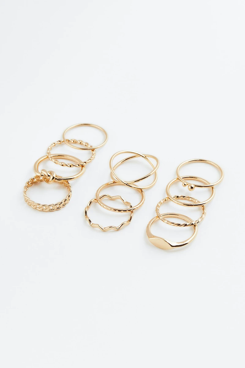 11-pack Rings