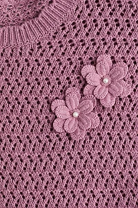 Open-Knit Cotton Sweater