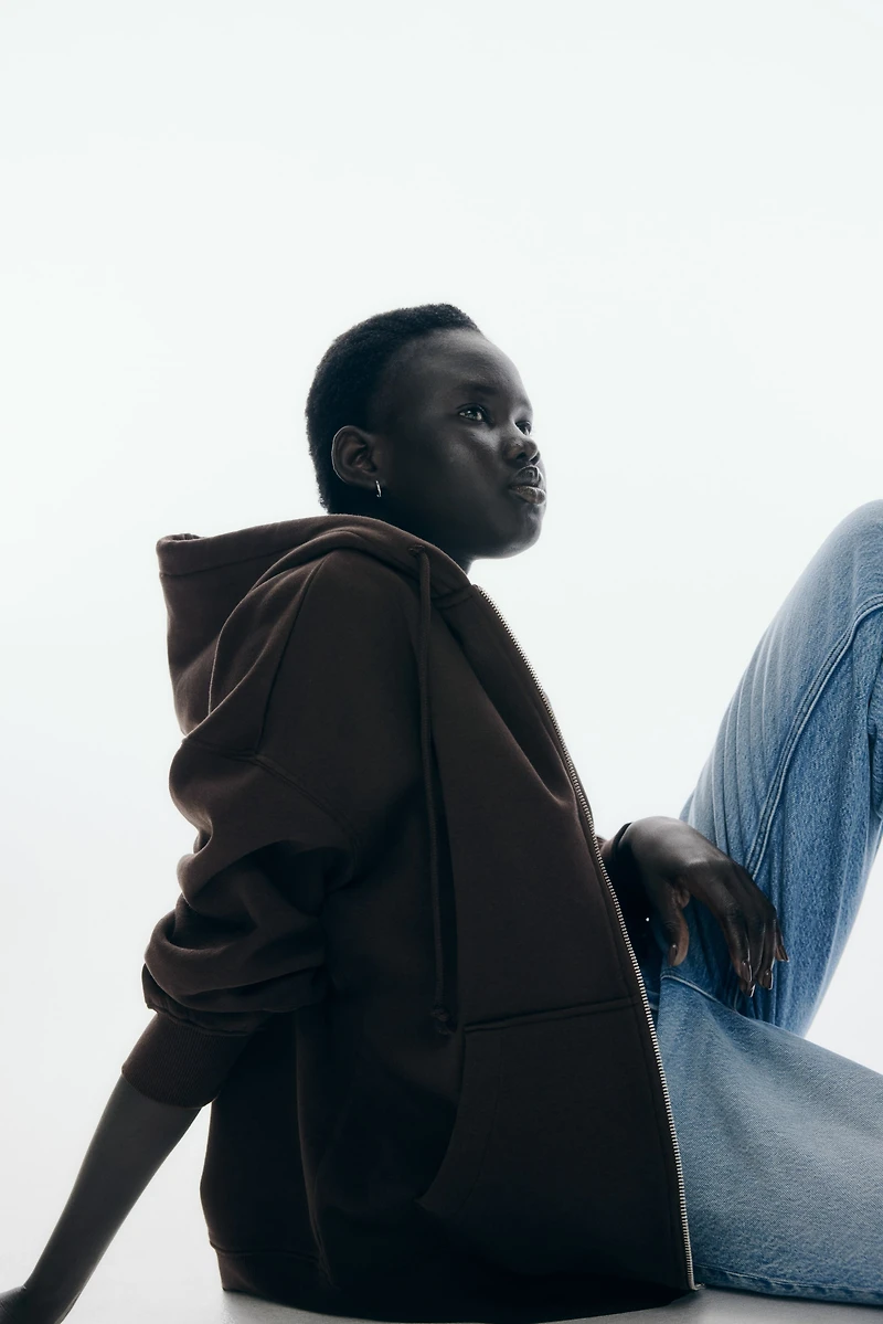 Oversized Hooded Jacket