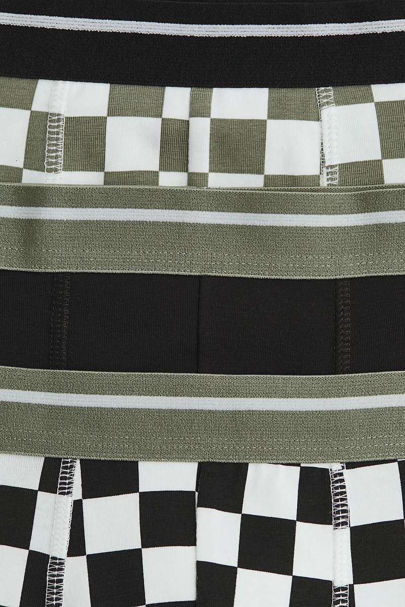 Lot de 3 caleçons boxeurs en coton