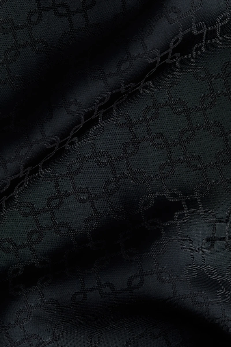 Pantalon large avec cordon de serrage