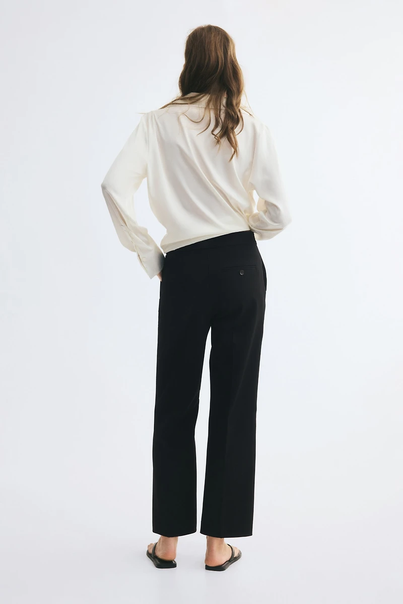 Bootcut Ankle-Length Pants