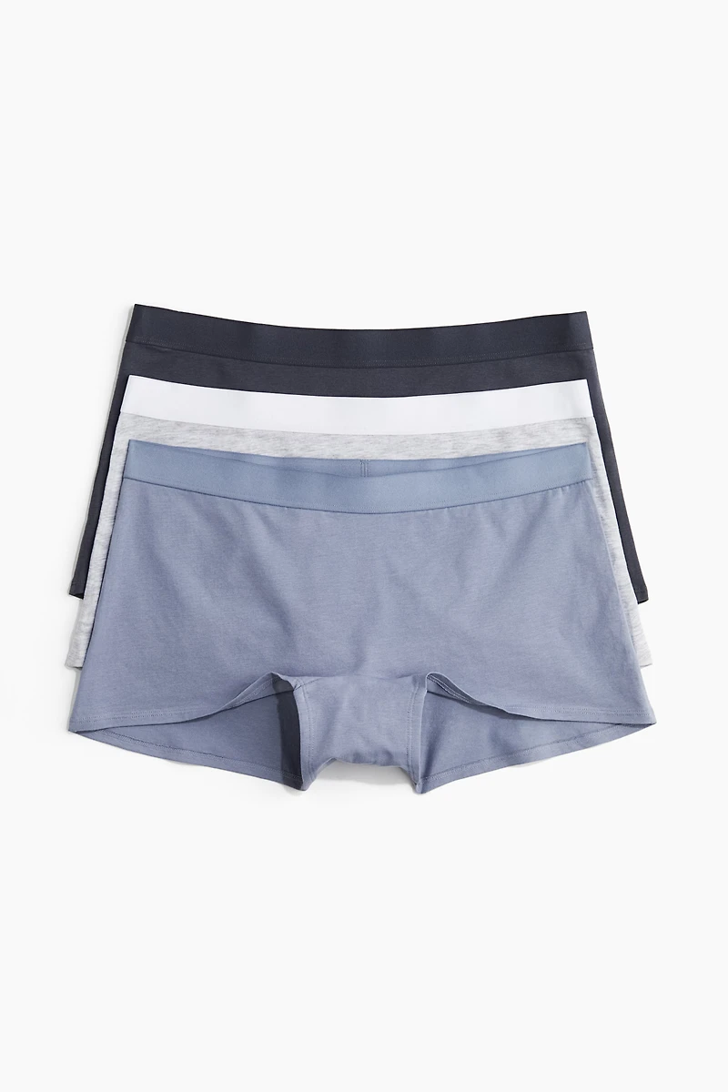 Lot de 3 caleçons boxeurs en coton