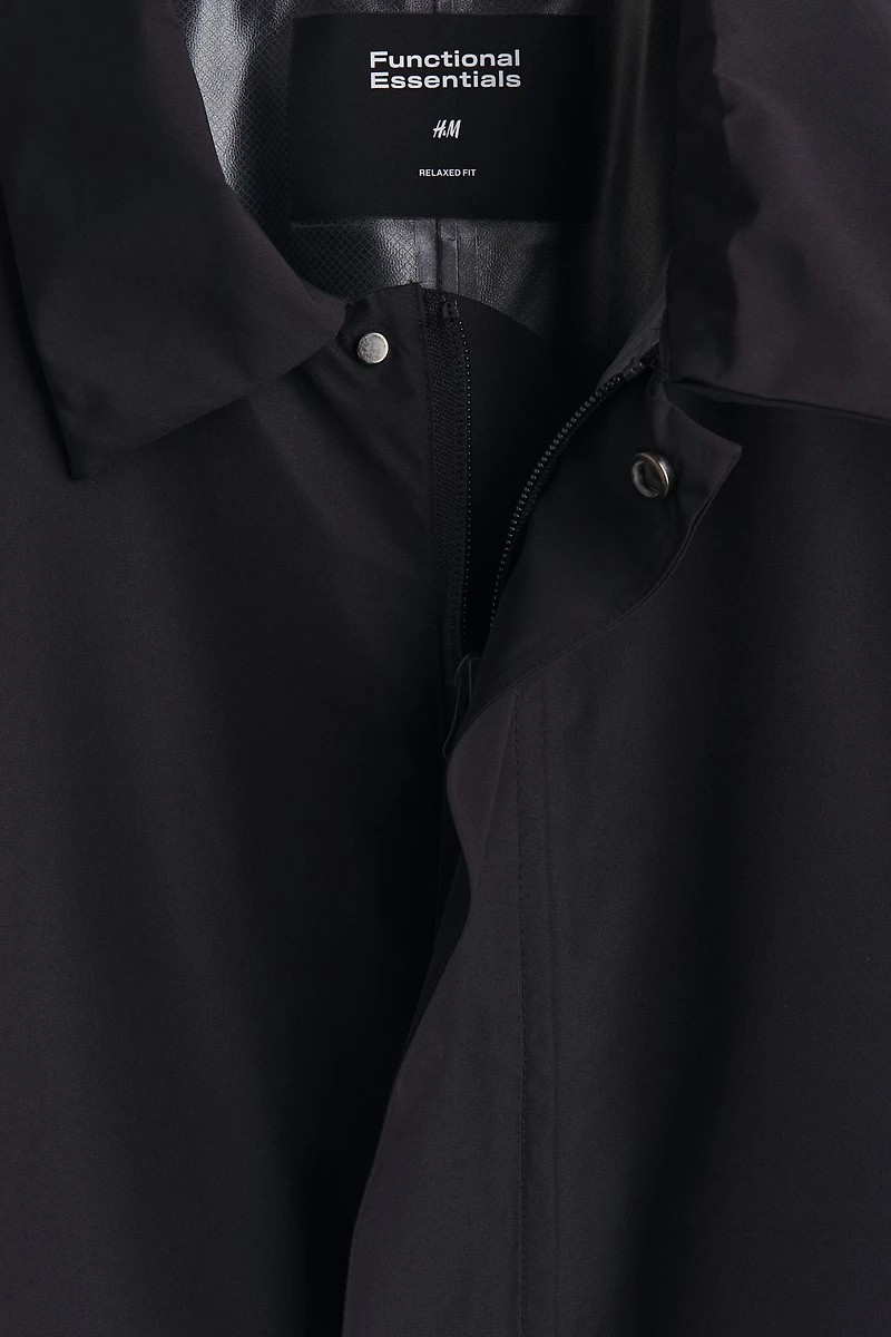 Manteau trois quart hydrofuge