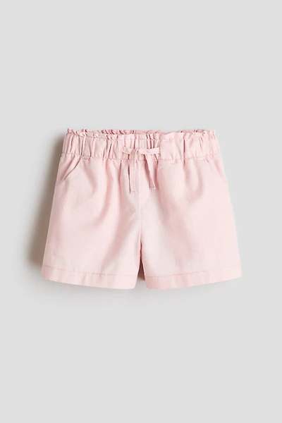 Linen-blend Shorts