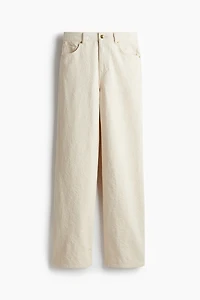Wide High Jeans