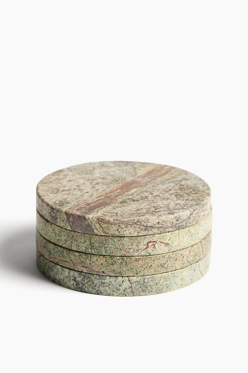 4-pack Marble Coasters
