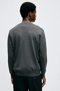 Regular Fit Fine-Knit Cardigan