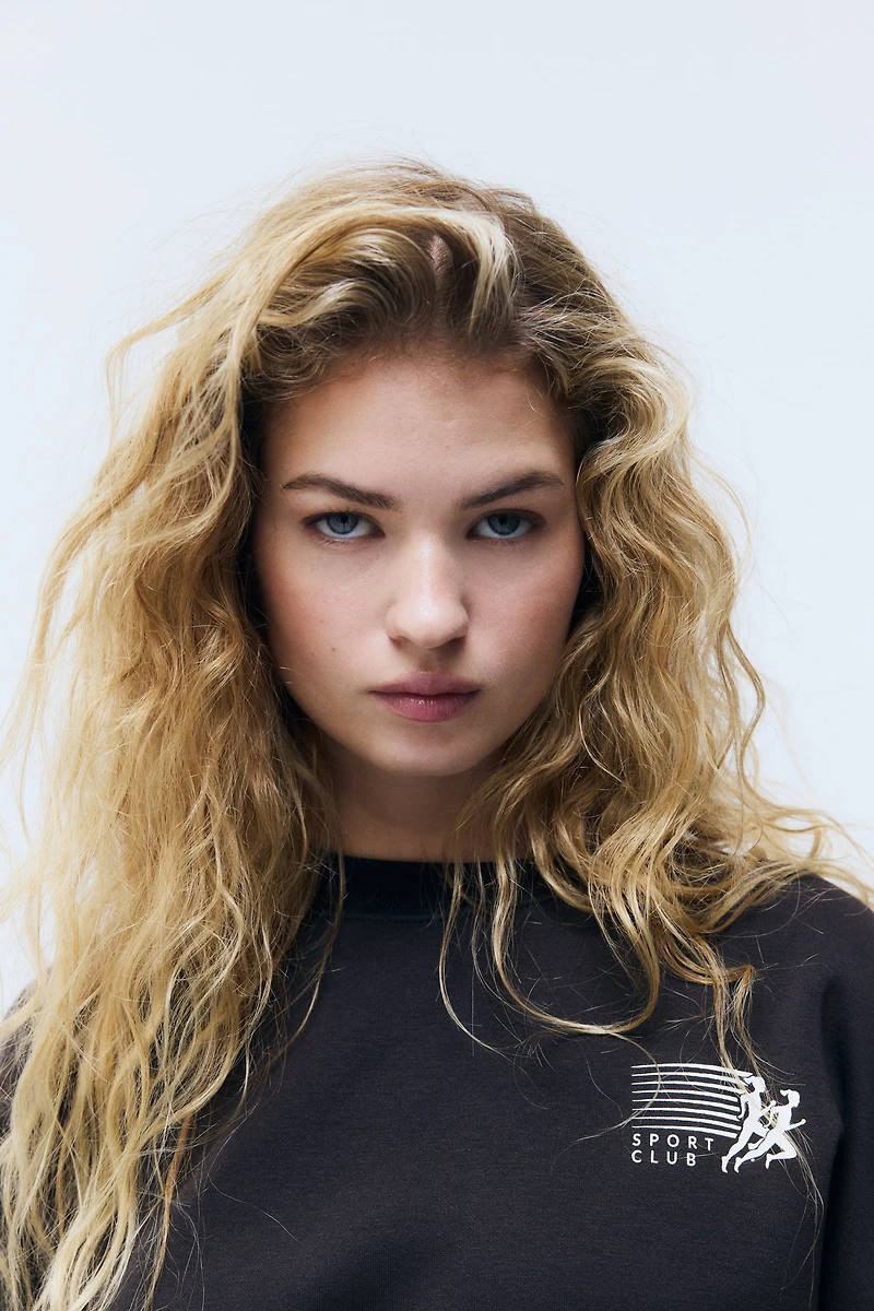 Chandail à motif imprimé