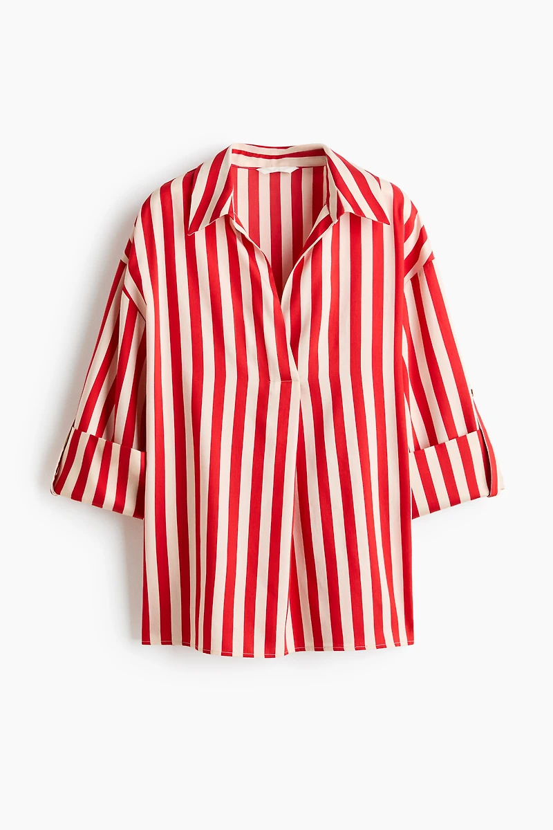 Oversized Pullover Shirt