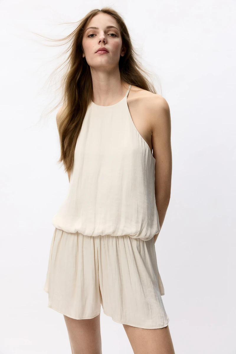 Draped Romper