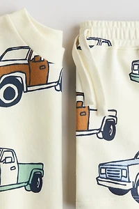 2-piece Printed Sweatsuit