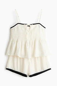 Pyjama en viscose mélangée