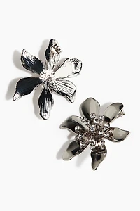 Flower-Shaped Earrings
