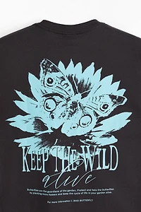 Loose Fit Printed T-shirt