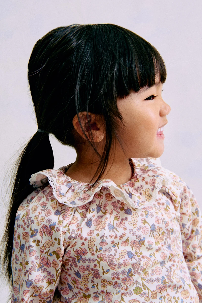 2-Piece Floral-Print Cotton Set