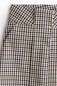 Mini short plissé devant