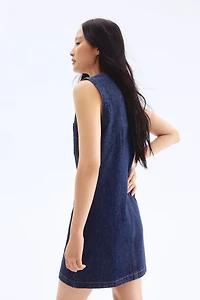 Sleeveless Denim Dress