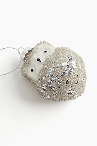 Décoration de Noël en verre