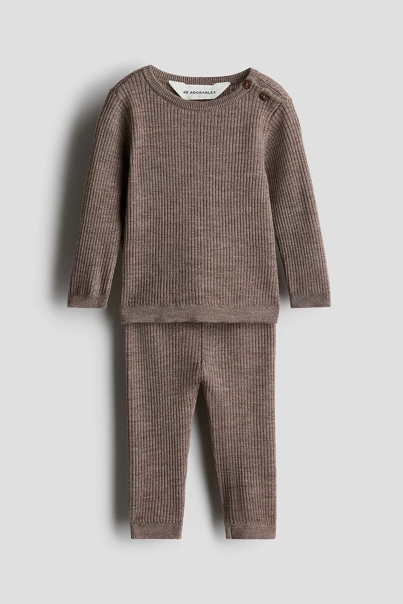 2-piece Merino Wool Set