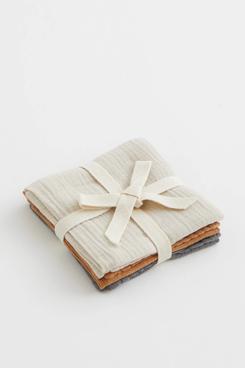 3-pack muslin cloths
