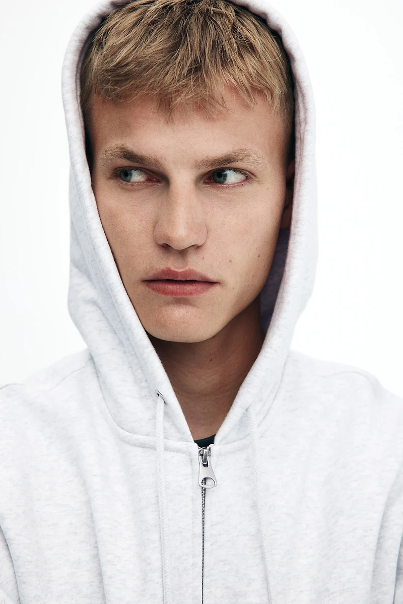 Oversized Fit Hooded Jacket