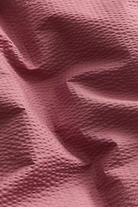 Seersucker Twin Duvet Cover Set