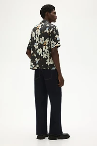 Regular-Fit Patterned Resort Shirt