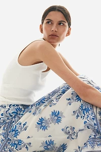 Jupe maxi volumineuse