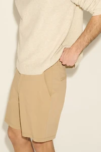 Four-Way Stretch Loose-Fit Chino Shorts