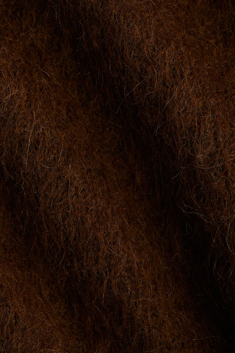 Chandail ample en mohair mélangé