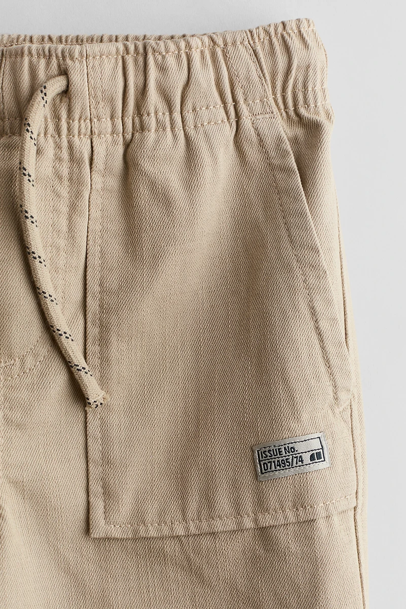 Cotton Twill Joggers