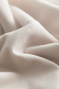 Housse de coussin en velours