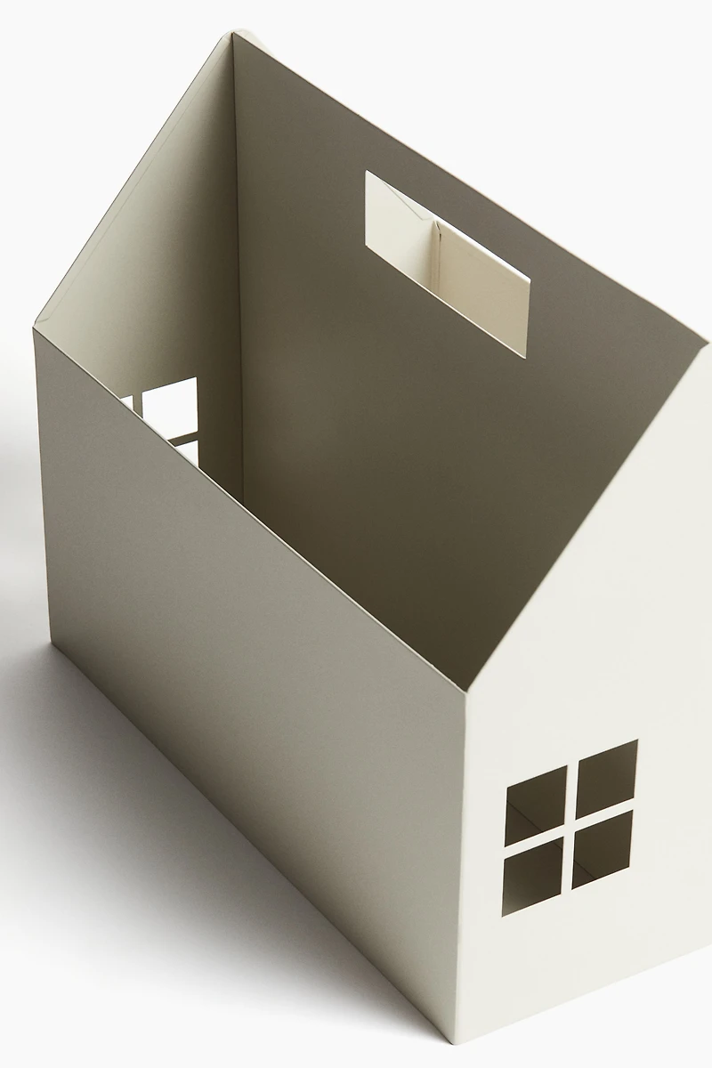 House-shaped Book Storage Container
