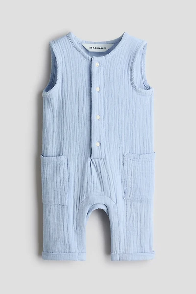 Cotton Muslin Romper Suit