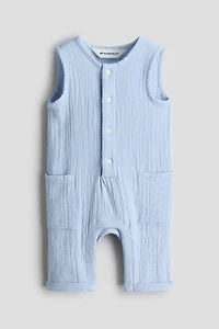 Cotton Muslin Romper Suit