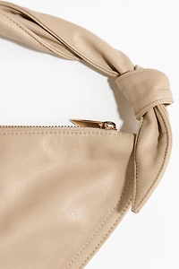 Scarf-Look Shoulder Bag