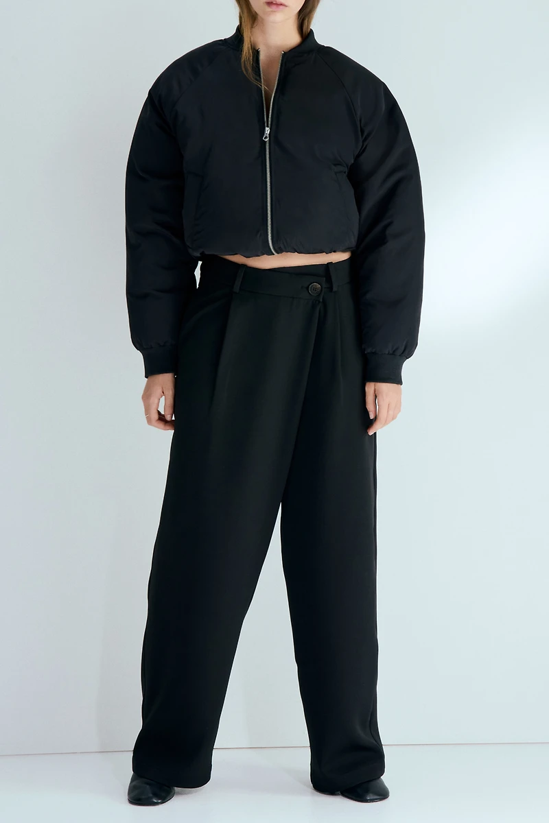 Wrapover Dress Pants